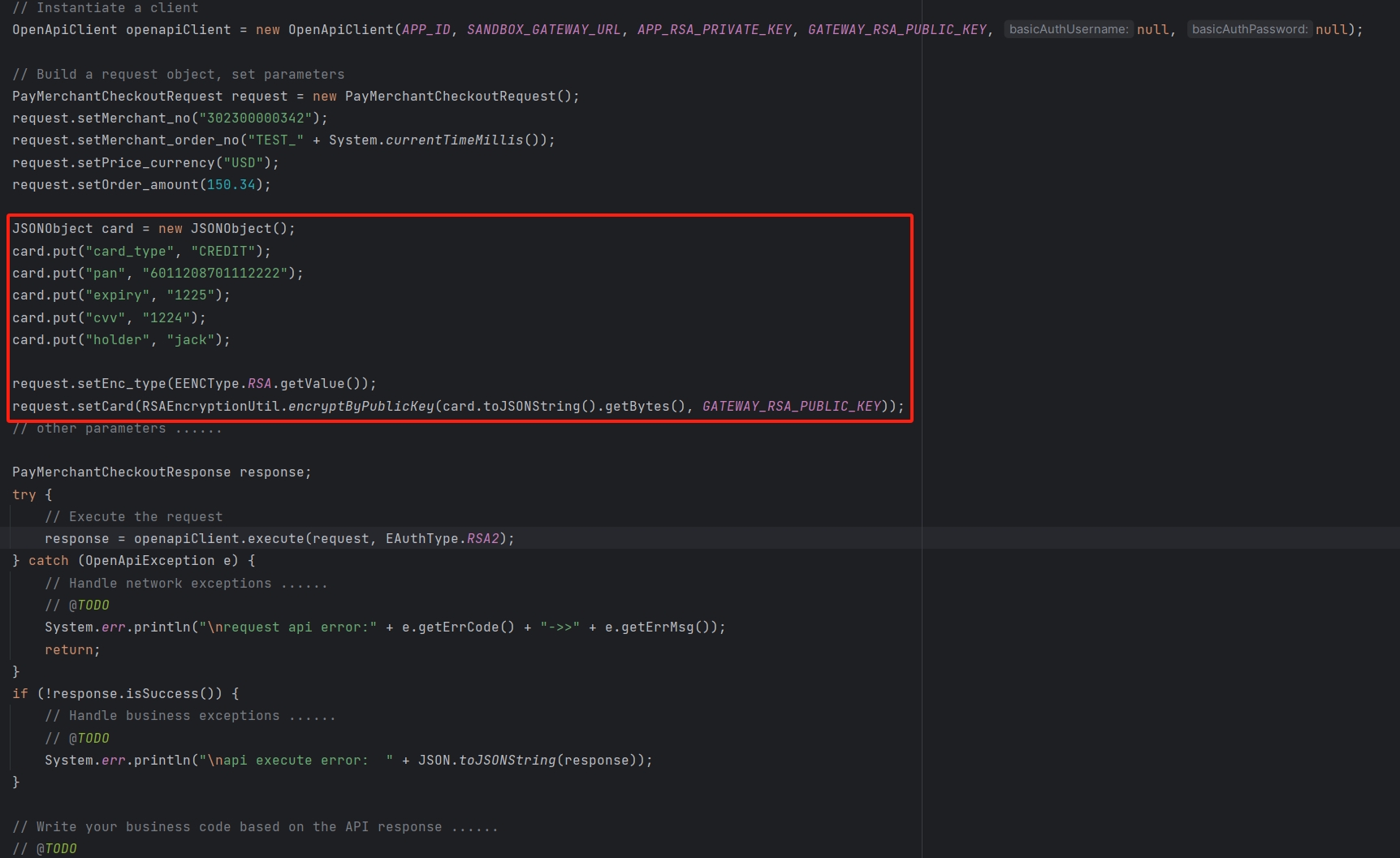 RSA Encryption Java Example