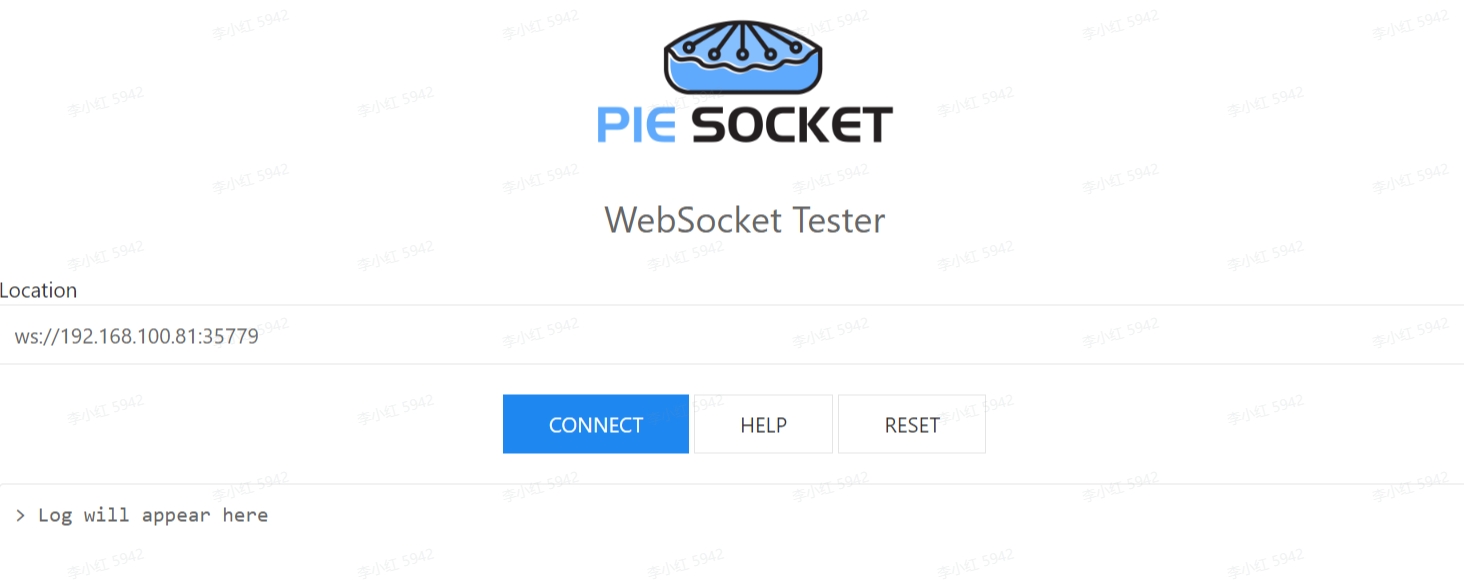 跨终端应用集成WLAN/LAN模式,PIE SOCKET WebSocket Tester,调试工具